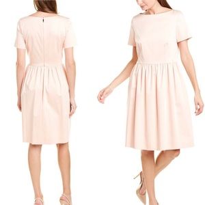 Escada Sport Dress Dokyosan NWT Flaws Light Pink‎ Short Sleeves Modest 42 Large